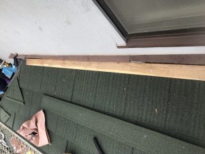 雨押え下地取付け