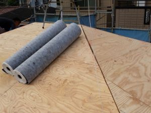 構造用合板張り