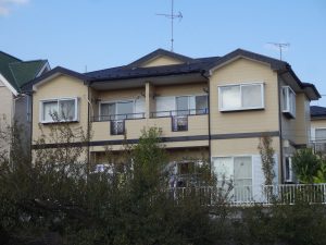 屋根工事の施工前