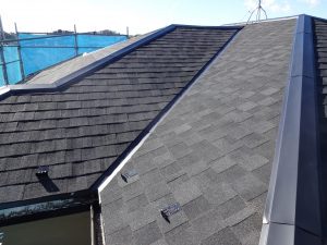 屋根カバー工事の完了