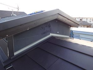 雨押え下地取付け