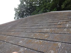 アスベスト含有屋根