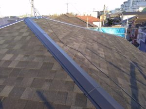 横浜市緑区の屋根カバー工事の施工後