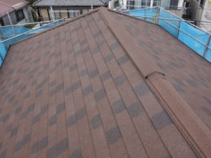 横浜市港北区の屋根カバー工事の施工後