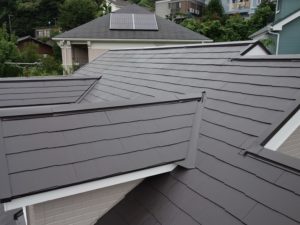 横浜市港北区｜スレート屋根塗装後