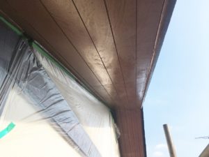 横浜市青葉区｜軒天張替え施工後