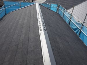 横浜市港北区の屋根カバー工事の施工後