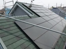 横浜市緑区の屋根カバー工事の施工後