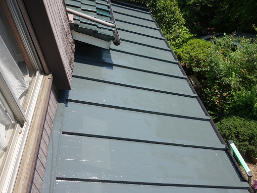 横浜市港北区｜トタン屋根塗装後
