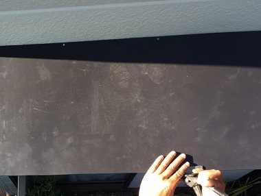 ガルバリウム鋼板巻き