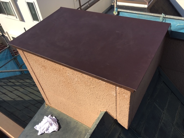 屋根板金修理の完成