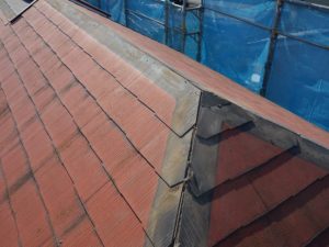 棟板金の解体