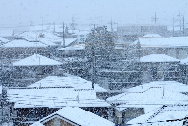 屋根の積雪