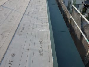 軒先唐草取付け