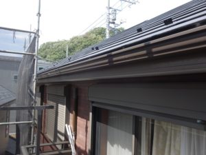 軒樋仕上がり