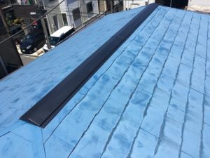 棟板金交換完了