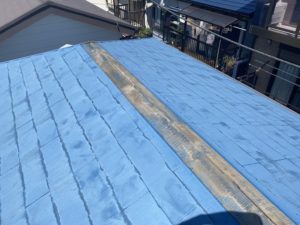 棟板金の下地解体