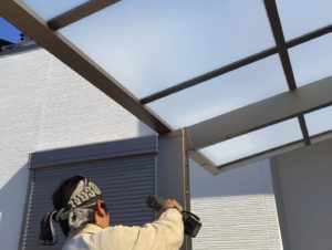 カーポートの修理