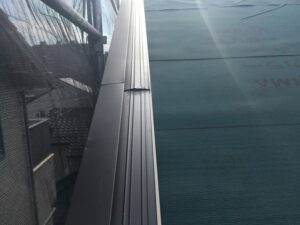 ケラバ板金仕上げ