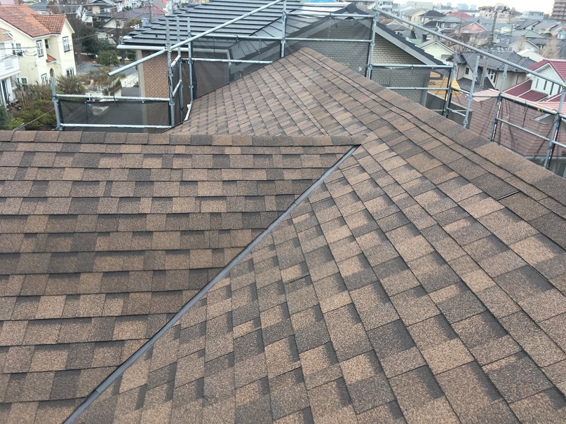 大屋根施工後