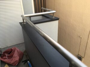 笠木交換施工後