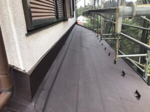 下屋根(施工後)