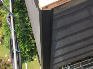 棟板金取付け