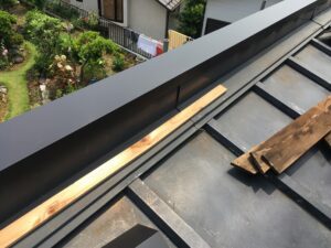 笠木板金仕上げ
