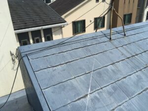 棟板金の施工前