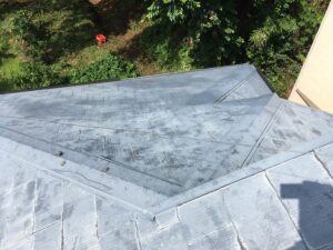 棟板金の施工前