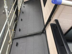 ベランダ屋根仕上がり