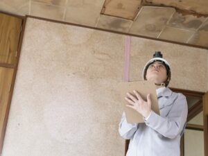 室内の雨漏り調査