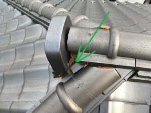鬼瓦の劣化