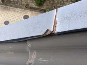 ケラバ板金の錆び