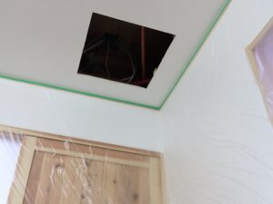 天井点検口施工