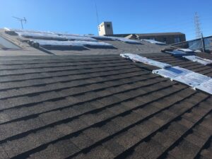 新規屋根張り上げ