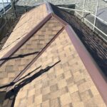 屋根カバー施工後