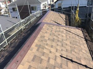 屋根カバー完工