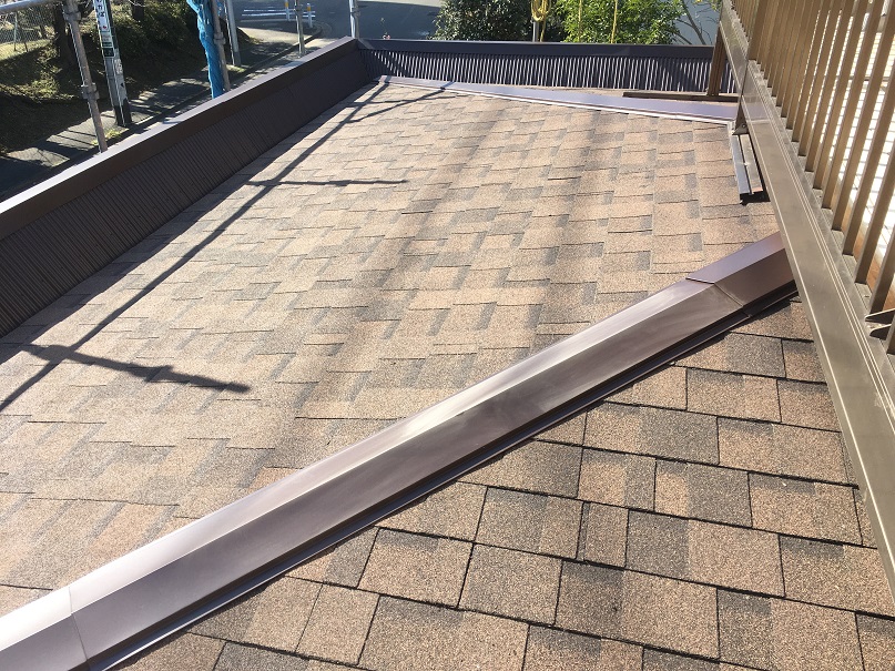 屋根葺き替え仕上がり