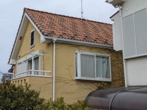 棟瓦積み直し施工前