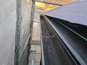 軒先唐草の取付け