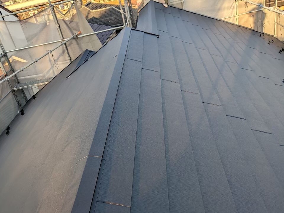屋根カバー工事の施工前