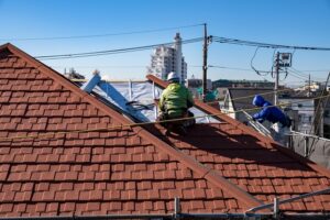 屋根の補修工事
