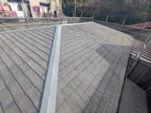 スレート屋根施工前