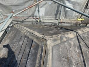 棟板金下地解体