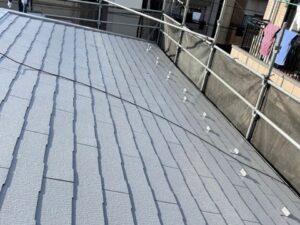 屋根塗装仕上がり