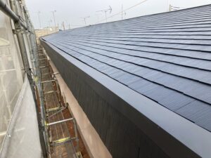 屋根塗装施工後