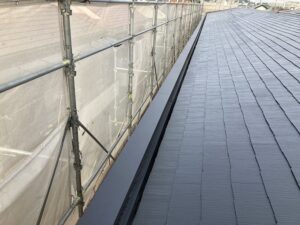 笠木の仕上がり