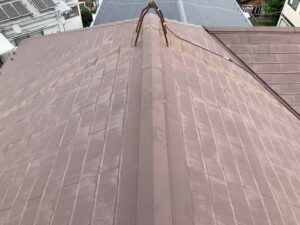屋根塗装工事前