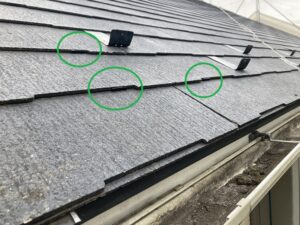 タスペーサーの設置